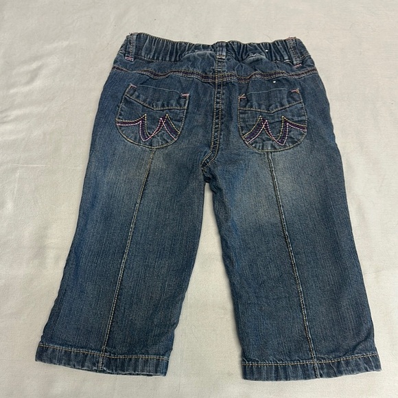 Mexx Blue and Pink lined Jeans with Elastic adjustable Waistband - Picture 4 of 6